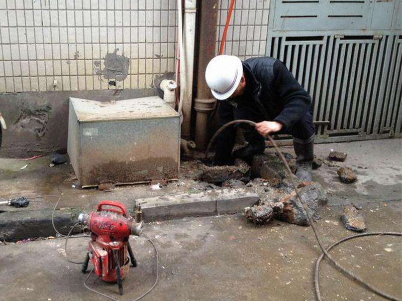 兴县疏通下水道-洗菜池疏通